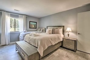 2 chambres, accès au Wi-Fi (inclus), literie fournie