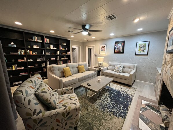 Smart TV, video games, books