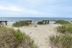 Ligstoelen, strandlakens