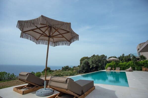 Pool - Sea Whisper with Private Pool & Panoramic Sea views (Kefalonia)