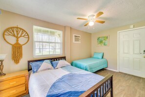1 bedroom, internet, bed sheets