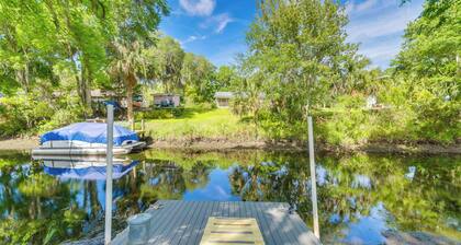 Shared Dock & Fire Pit: Withlacoochee River Gem!