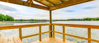 Lakefront Keystone Heights Cottage w/ Private Dock