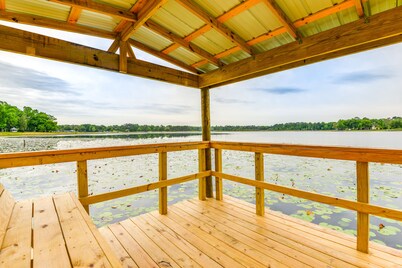 Lakefront Keystone Heights Cottage w/ Private Dock