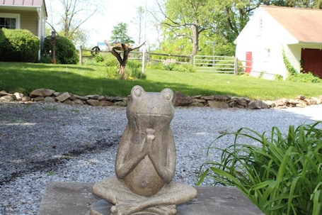 Property grounds. Historic Farmhouse in Chester County