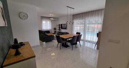 Beautiful newly built villa with private pool in a small village in Istria