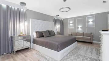 4 habitaciones y caja de seguridad en la habitación