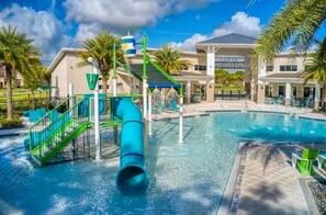 Outdoor pool, a heated pool - 4 Bedroom w/Pool near to Disney (Kissimmee)