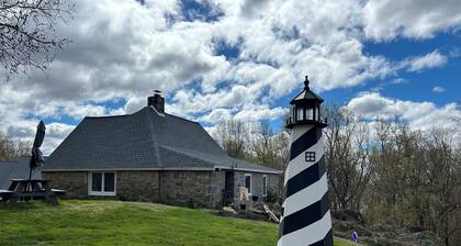 Unique cottage built in the 1800s, Granite Cliffs of Port Deposit Maryland.