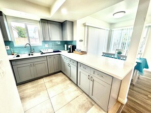 Microwave, oven, stovetop