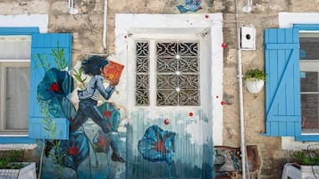 Fassade der Unterkunft