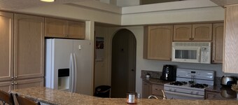 Enjoy an oasis's over looking the golf course 