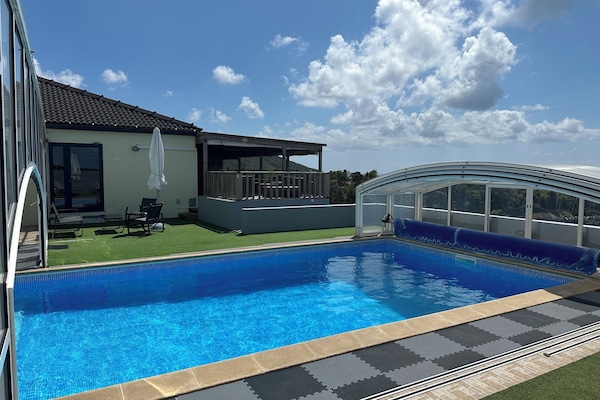 Seasonal outdoor pool