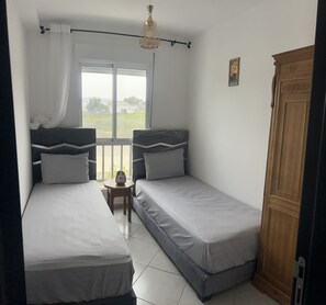 2 dormitorios, wifi gratis, ropa de cama