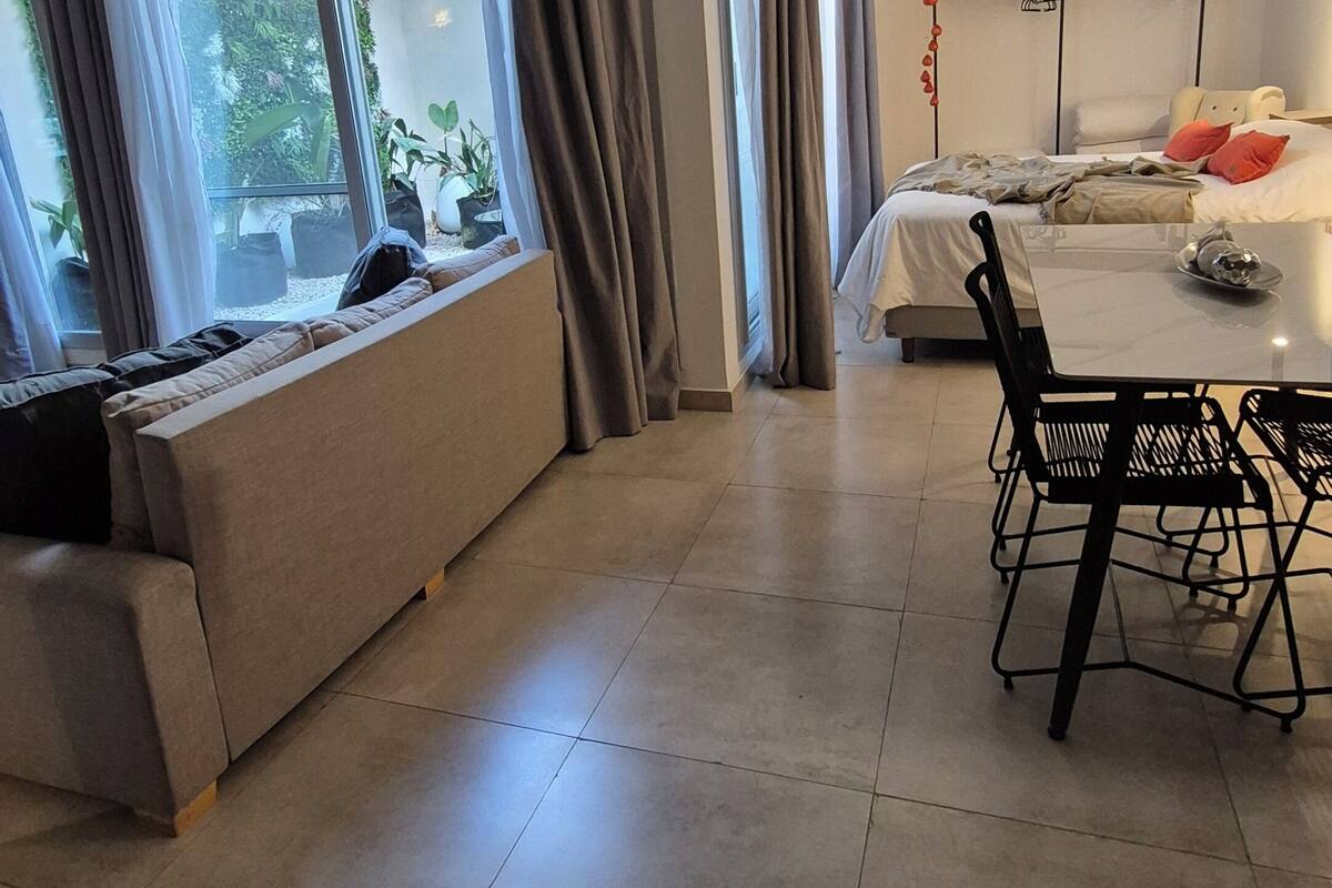 Apartment, Kitchenette, Courtyard View | 1 bedroom, premium bedding, down comforters, in-room safe