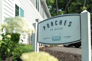Exterior detail - Suite #2, The Poppy @ Porches On Mason - Prime downtown location... (Saugatuck)