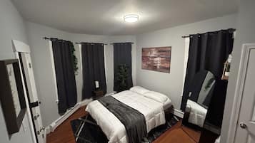 1 間睡房、熨斗/熨衫板、Wi-Fi、床單