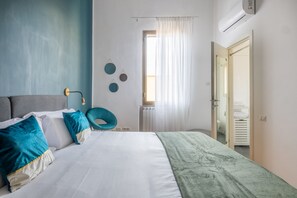 2 slaapkamers, een strijkplank/strijkijzer, wifi, beddengoed