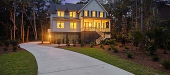 Pool Access, Golf Cart-- Modern Build,Seabrook SIX BEDROOM Home