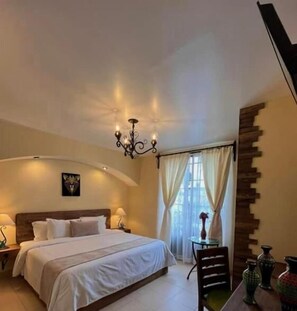 Deluxe Room | Free WiFi, bed sheets - Hotel del Parque  (Huamantla)