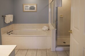 Hair dryer, towels, toilet paper