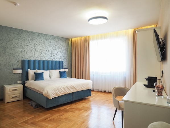 Tabla de planchar con plancha