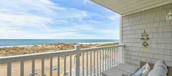 DownByTheBay_4005 Spacious Direct Oceanfront 4BR 3.5BA Sleep16+ Game Room🏖️
