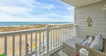 DownByTheBay_4005 Spacious Direct Oceanfront 4BR 3.5BA Sleep16+ Game Room🏖️