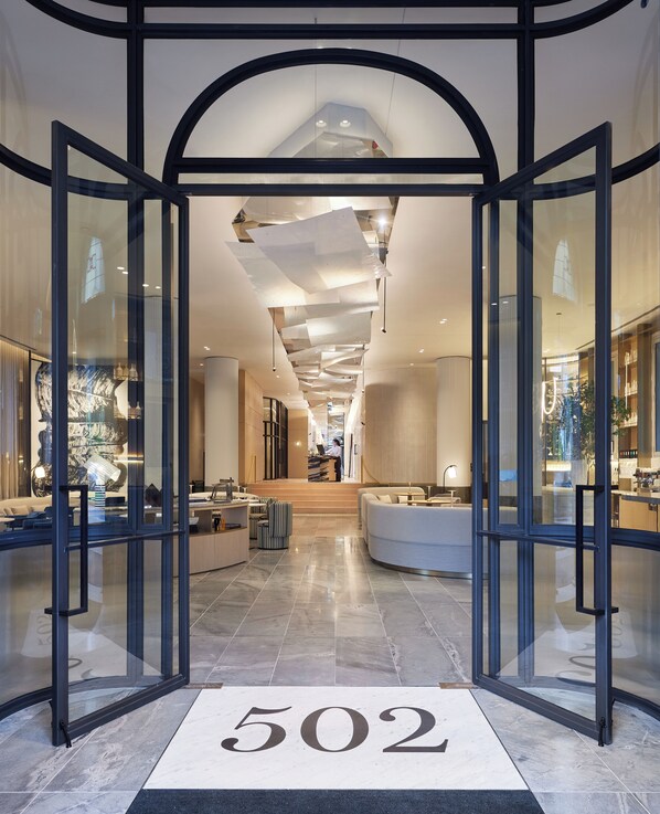 Façade de l’hébergement