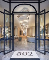 Fassade der Unterkunft