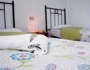 9 quartos, roupa de cama