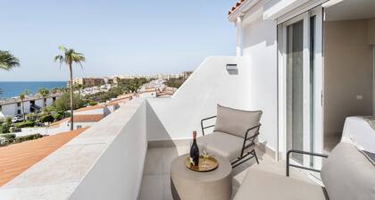Vacation Villa 'Verano' with Sea View, Wi-Fi and Air Conditioning