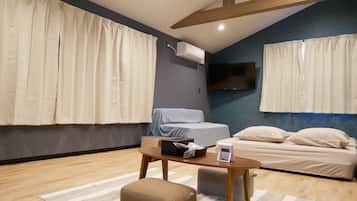 1 chambre, bureau, Wi-Fi gratuit, draps fournis
