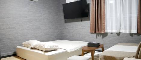 1 間睡房、書桌、免費 Wi-Fi、床單