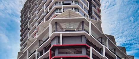 Façade de lâhĂ©bergement