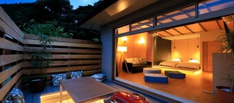 Limited to 2 buildings Private openair bath  BBQ terrace Separate villa pets allowed Room onl / Ashigarakamigun Kanagawa
