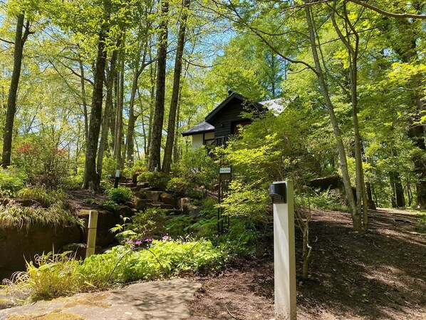 Overnattingsstedets uteområder