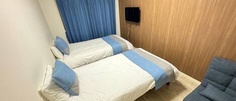 1 chambre, bureau, Wi-Fi gratuit, draps fournis