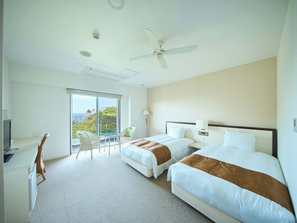 1 bedroom, free WiFi, bed sheets - Breakfast included 2nd floor superior twin with bath and toilet / Higashimurogun Wakayama (Higashimurogun)