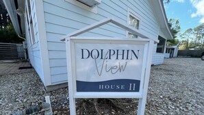 A sign for Dolphin View House II, indicating a residential property. - Dolphin View House #2 (Eastpoint)