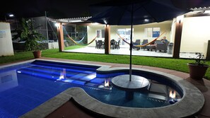 Pool - Rancho de playa en Las Veraneras, Acajutla Sonsonate, El Salvador - pet friendly (Acajutla)