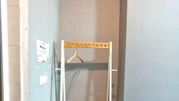 2 bedrooms, blackout curtains, iron/ironing board, free WiFi