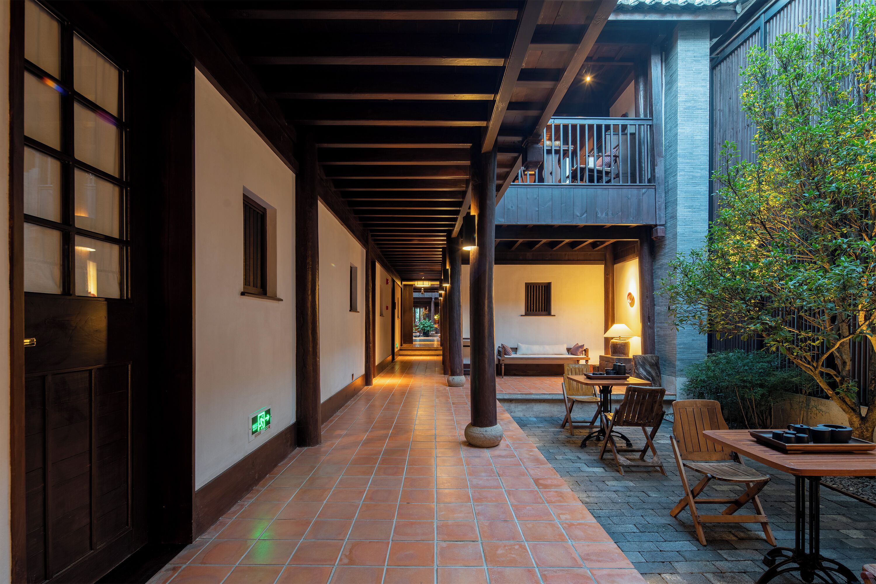 Fachada de la propiedad