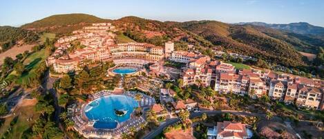 Uitzicht vanuit accommodatie