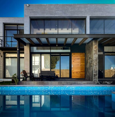 Casa Loft a 5 min del Centro de Tequisquiapan con Terraza Frente a la Alberca