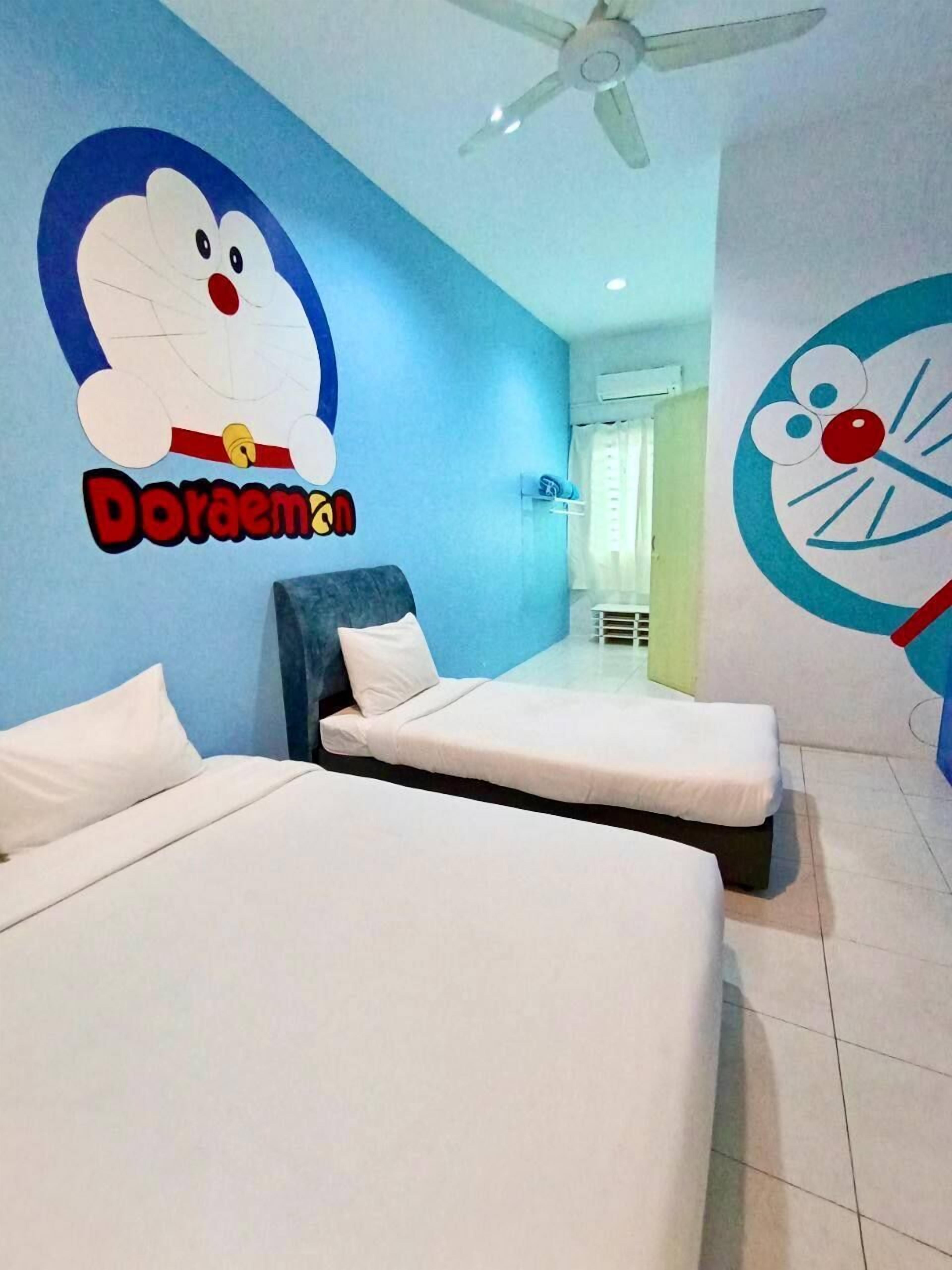 Casa | 4 habitaciones, escritorio y cortinas blackout 