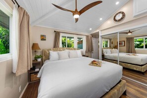 2 soverom, skrivebord, strykejern/-brett og wi-fi (inkludert)