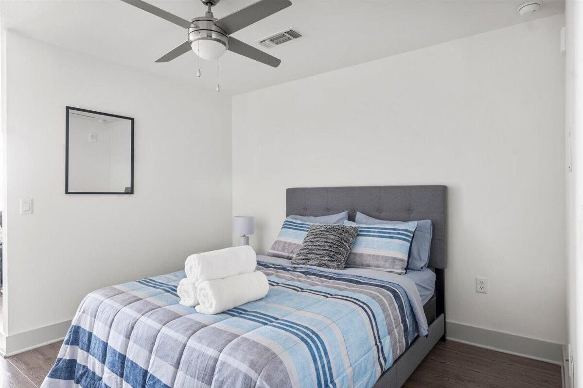 1 makuuhuone, silitysrauta/-lauta, ilmainen Wi-Fi, vuodevaatteet