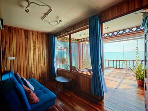 Chambre Deluxe Double ou avec lits jumeaux, vue mer