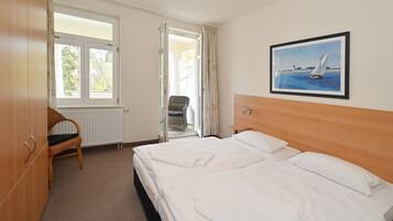 2 Schlafzimmer, BĂŒgeleisen/BĂŒgelbrett, kostenloses WLAN, BettwĂ€sche